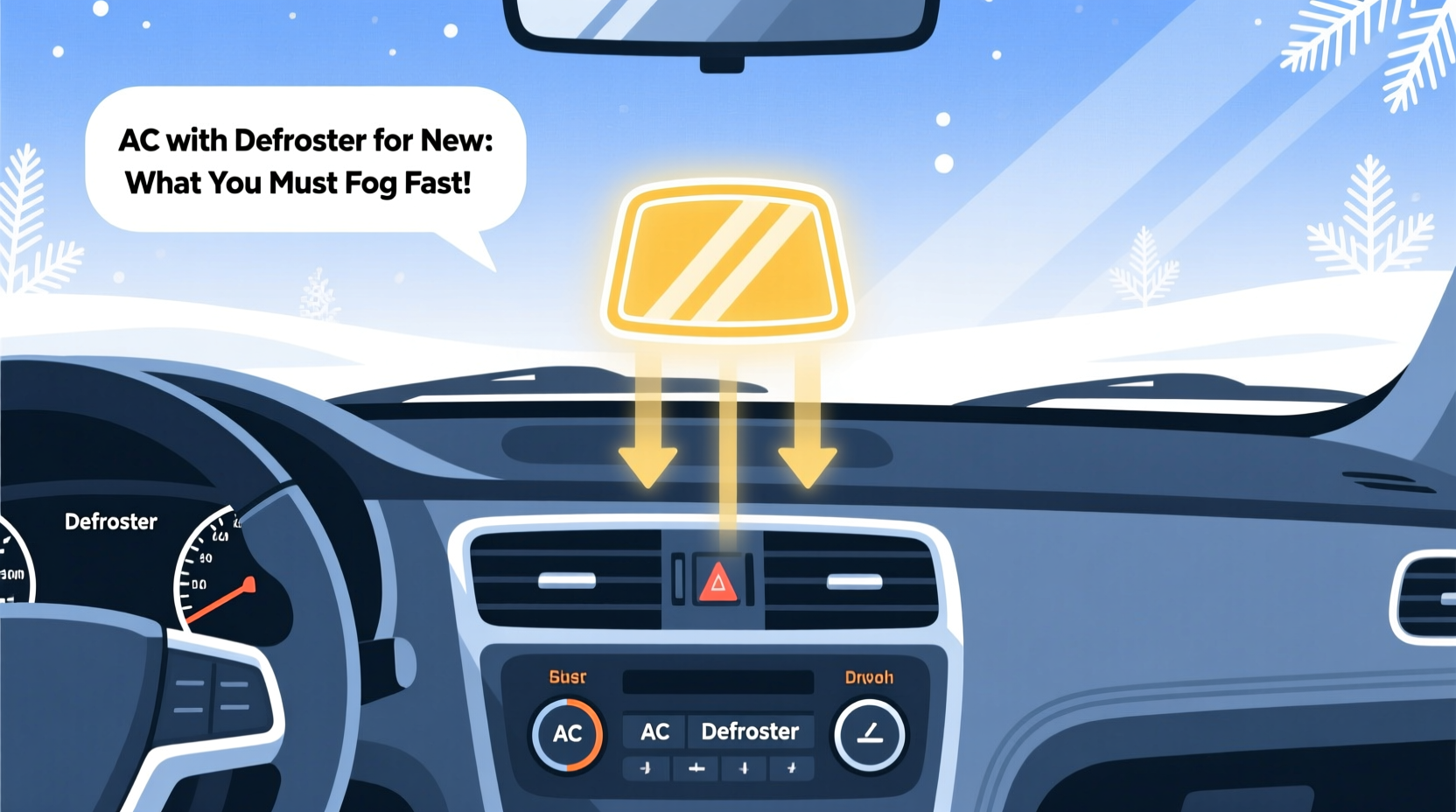 ac with defroster new drivers
