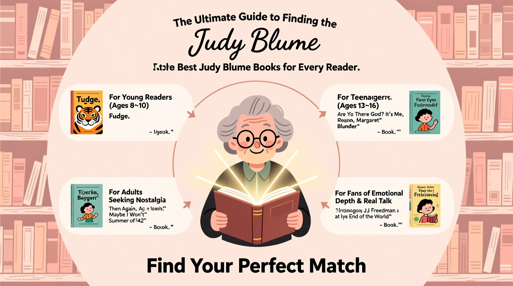 guide to finding the best judy blume books for every reader