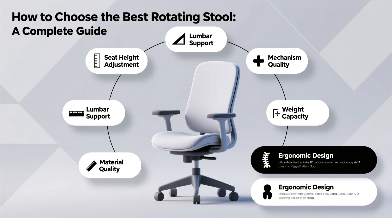 How to Choose the Right Ergonomic Seating for Your Needs