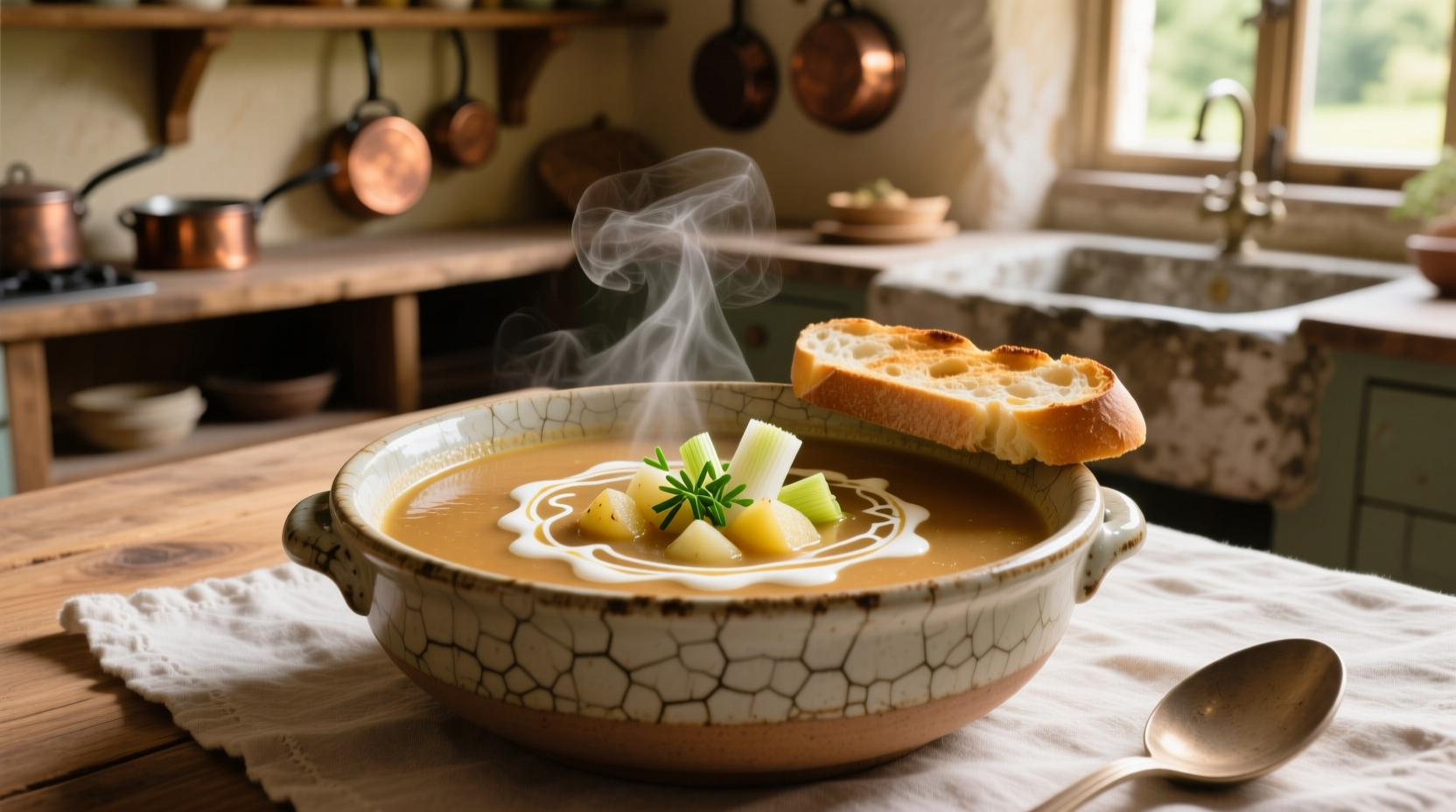 Easy Potato Leek Soup Recipe: 30-Minute French Classic