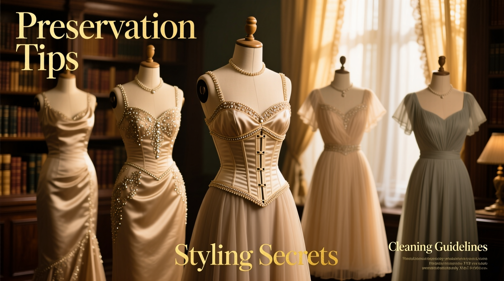 ultimate guide to caring for vintage dresses preservation cleaning and styling tips