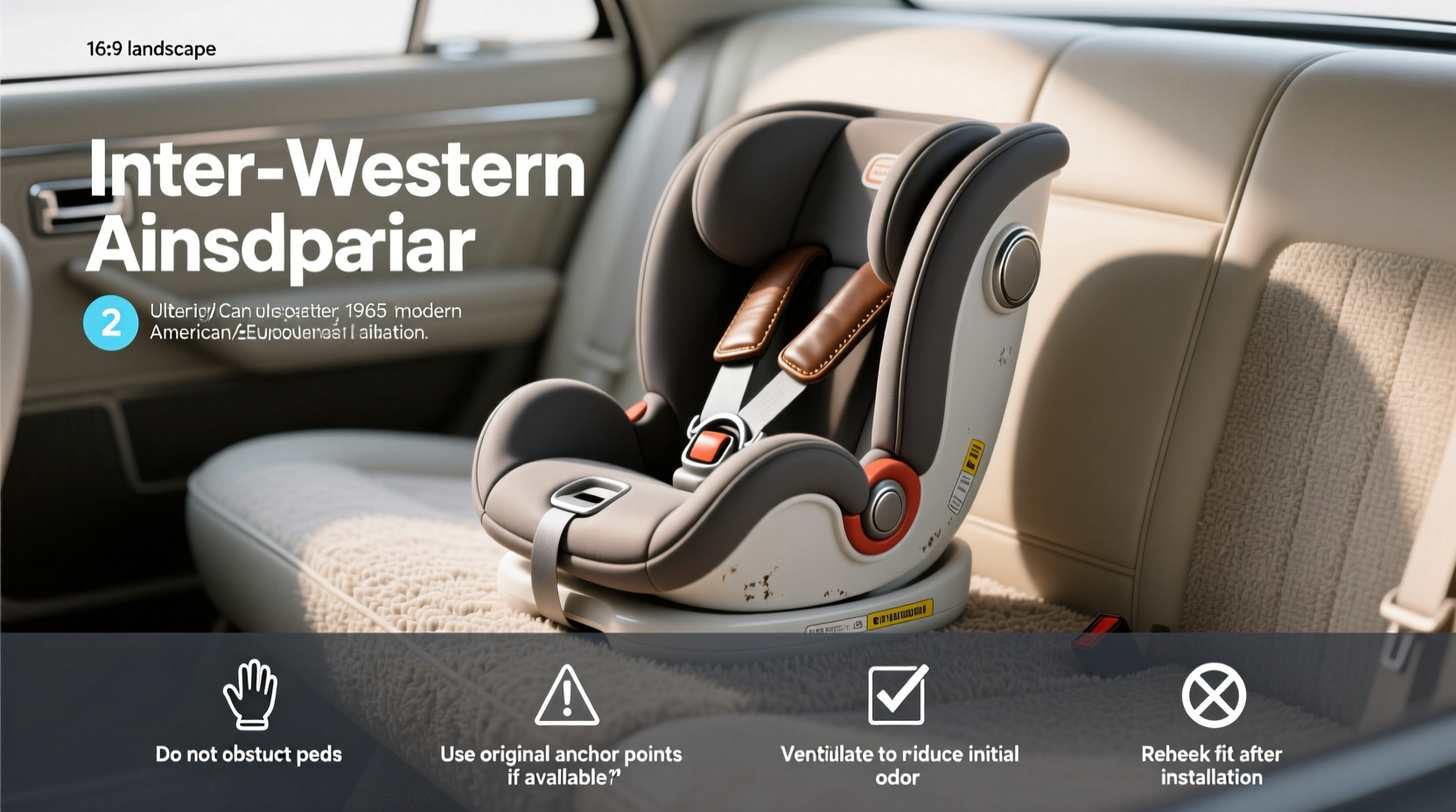 1965 car child seats