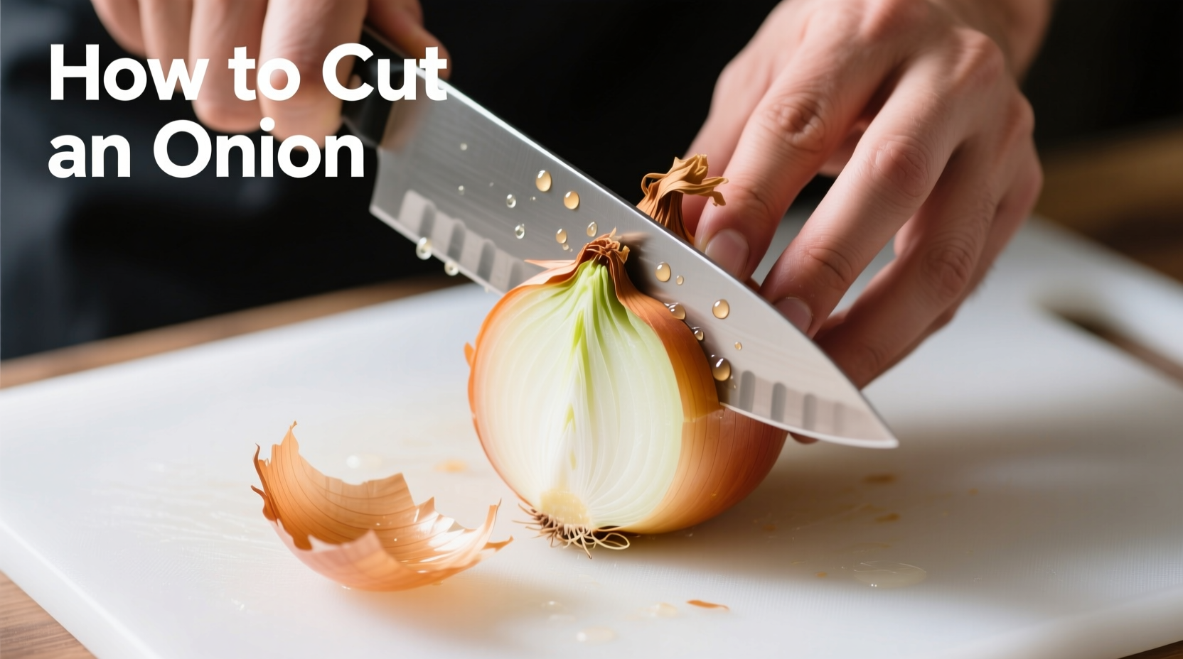 how to cut onion
