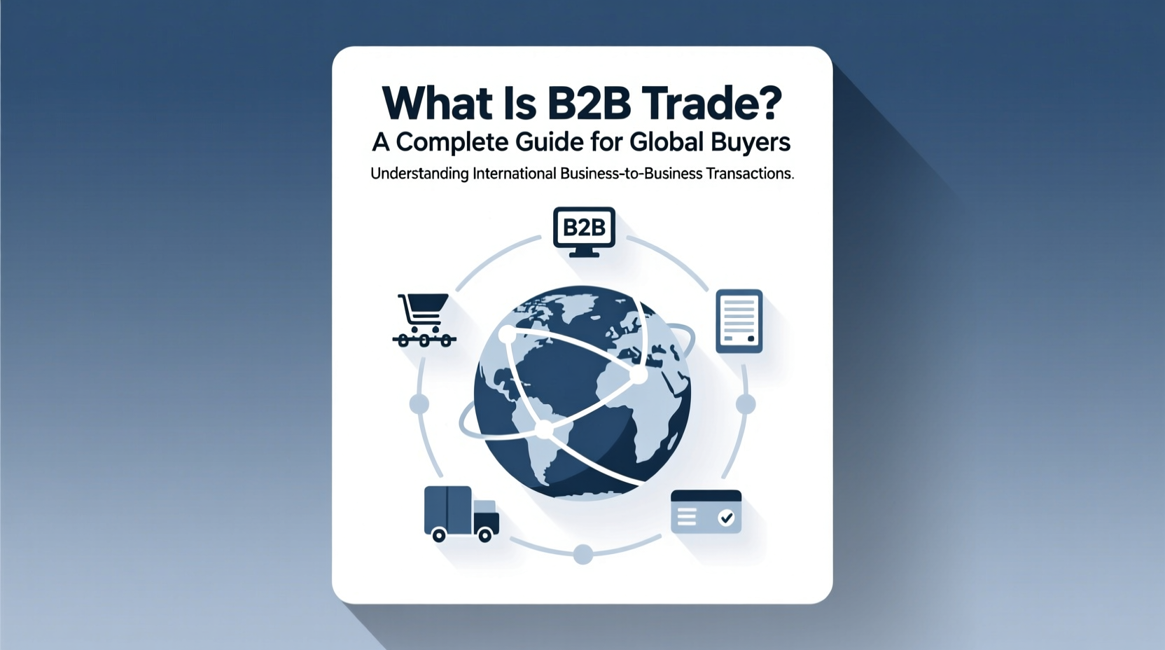 what is b2b trade