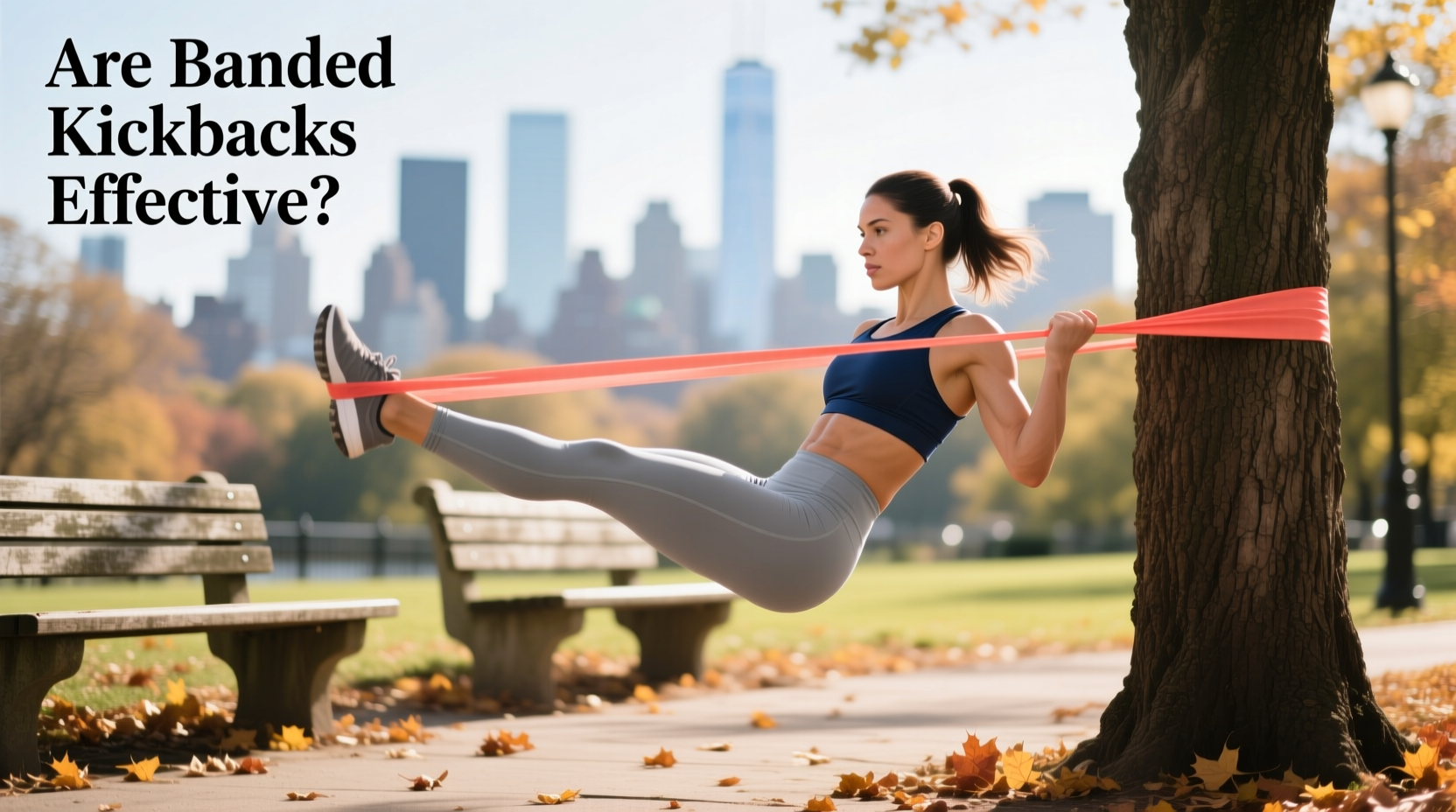 are banded kickbacks effective for glutes 