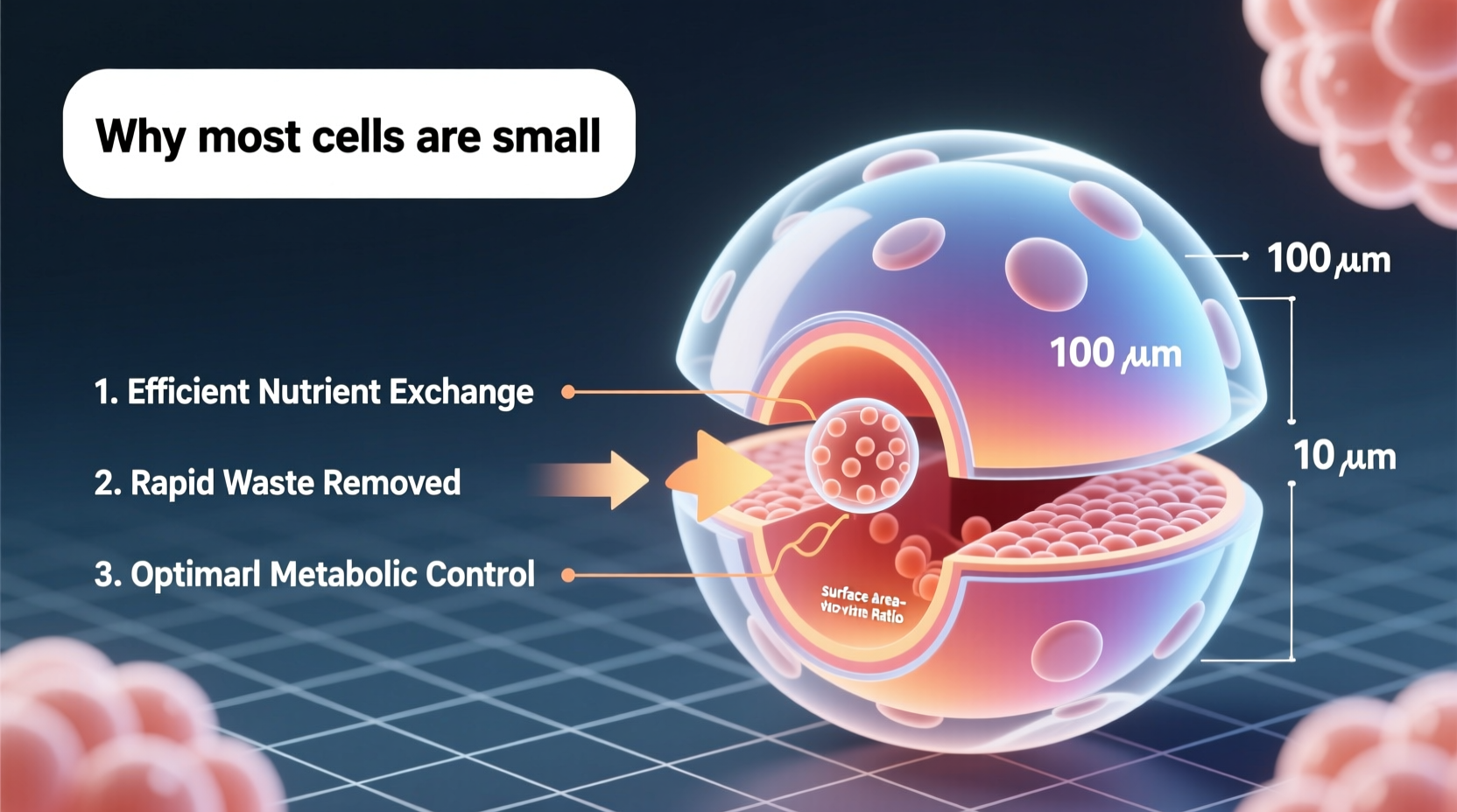 why are most cells so small key reasons explained
