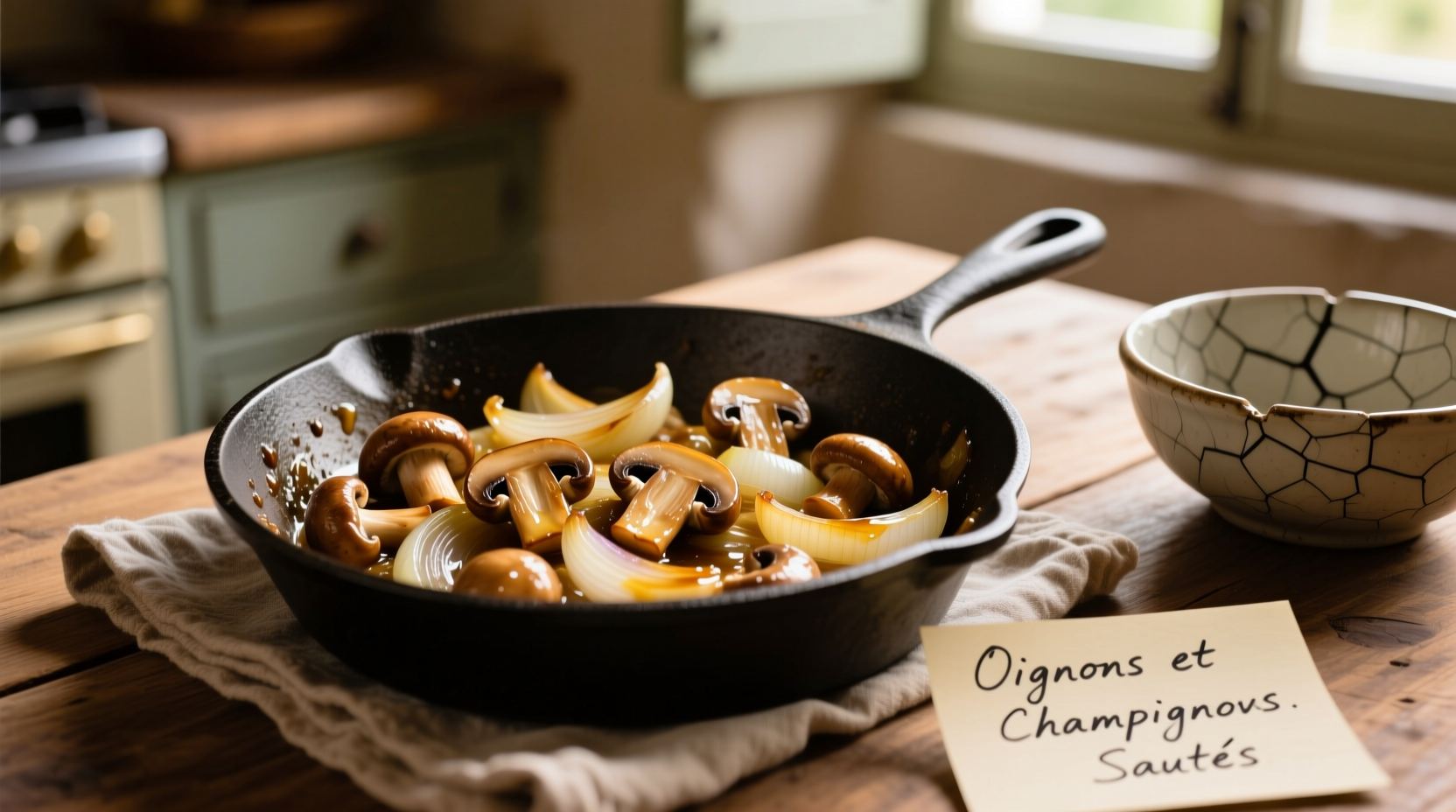 onion mushroom saute