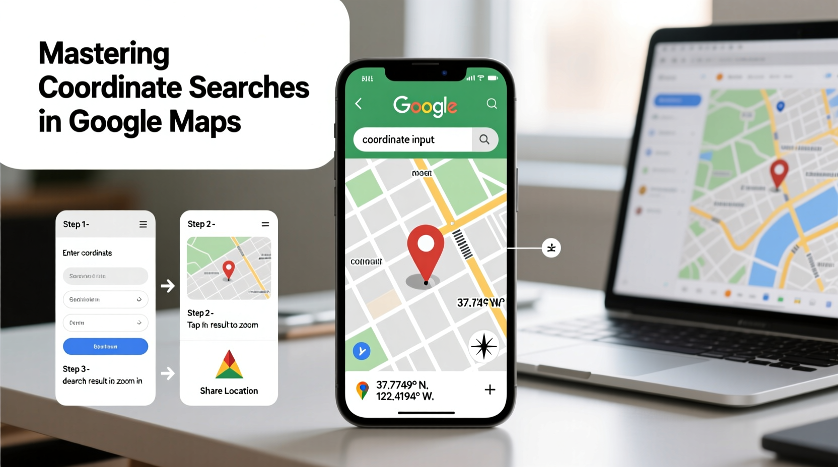 mastering coordinate searches in google maps a step by step guide for accurate location finding