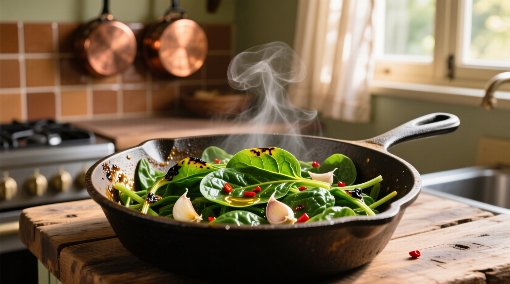 Perfect Sautéed Spinach: Technique, Timing & Tips