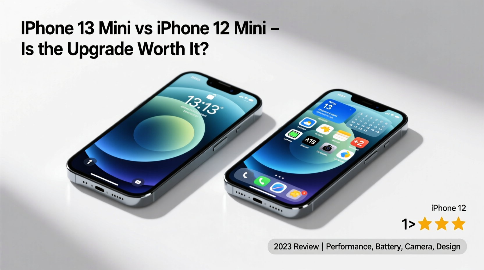 iphone 13 mini vs iphone 12 mini is the upgrade worth it or is the 12 still good