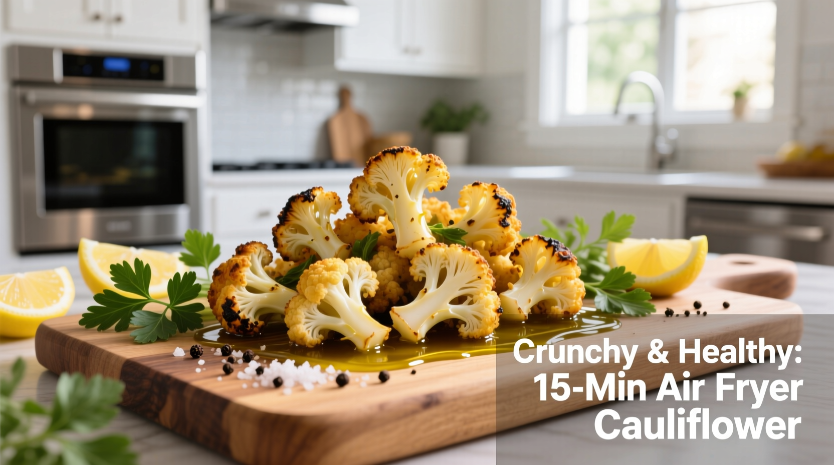 5 Crispy Air Fryer Cauliflower Recipes (Ready in 20 Min)
