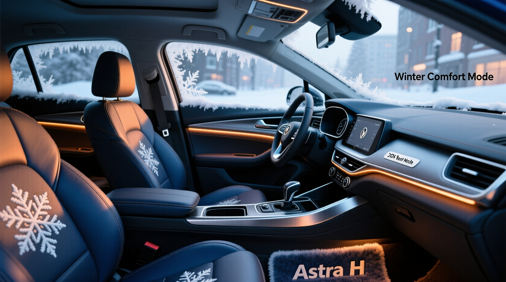 winter astra h interior accessories
