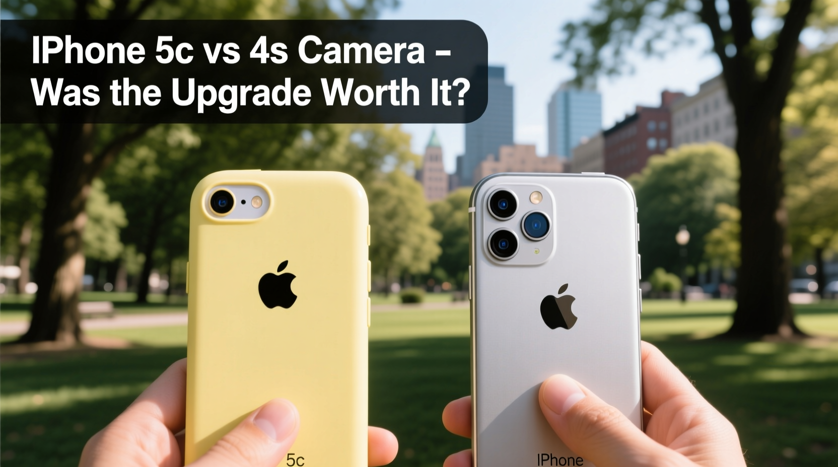 iphone 5c vs 4s camera was the upgrade really worth it