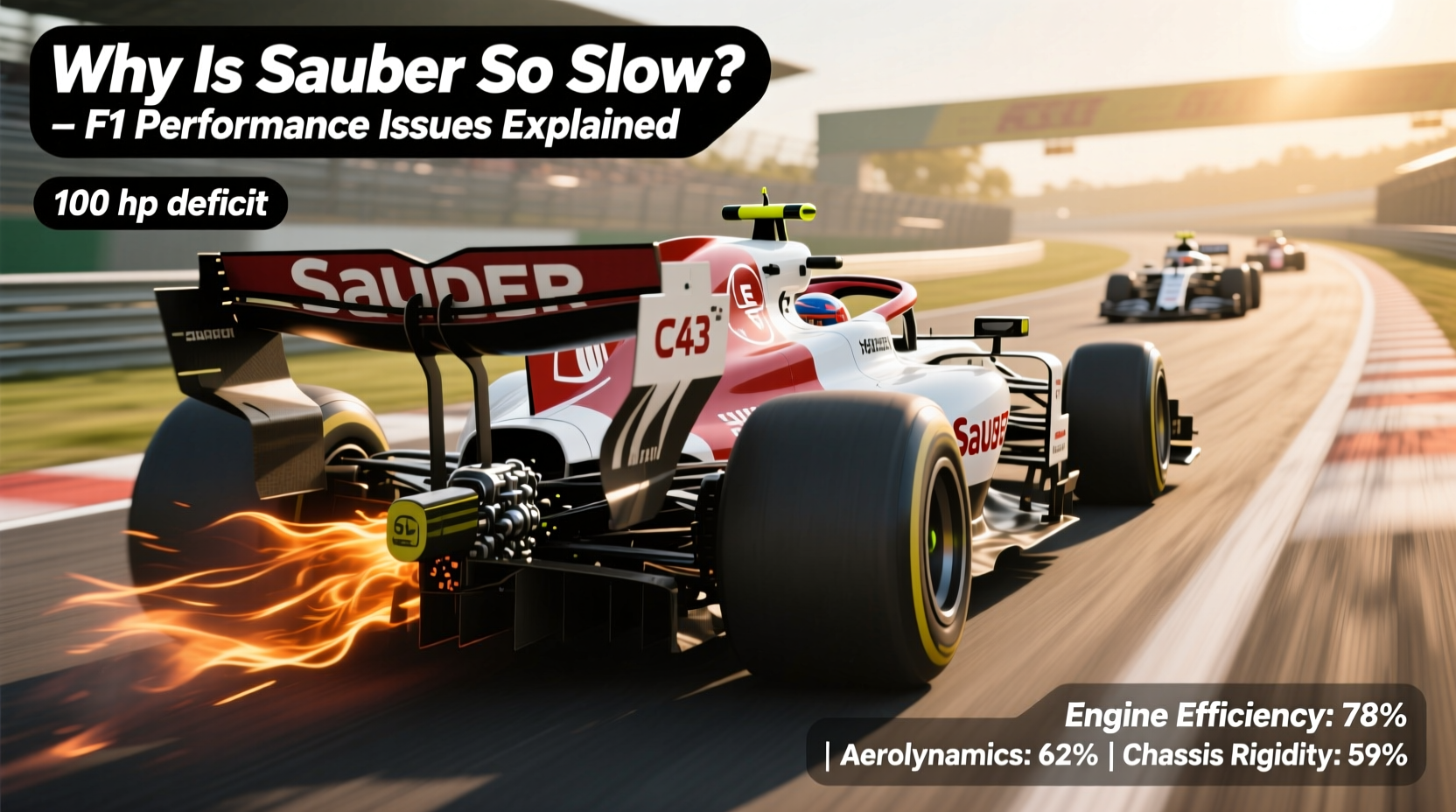 why is kick sauber so slow in f1 performance issues explained