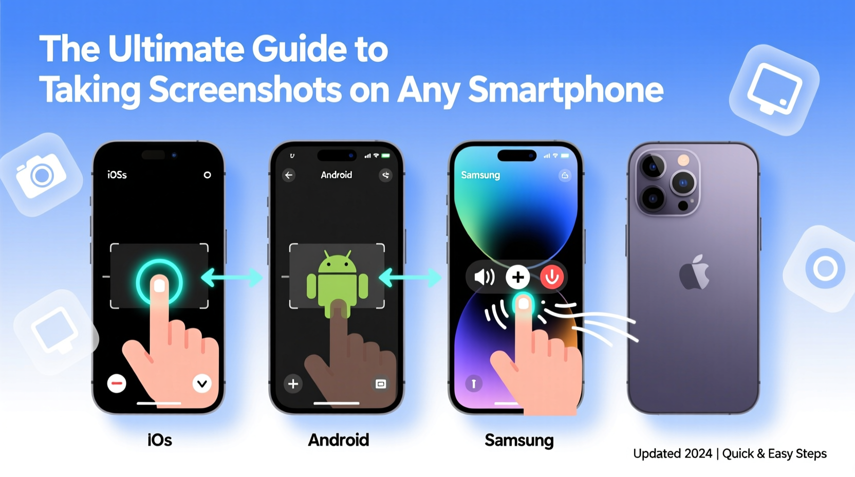 the ultimate guide how to take a screenshot on any cell phone easily and quickly