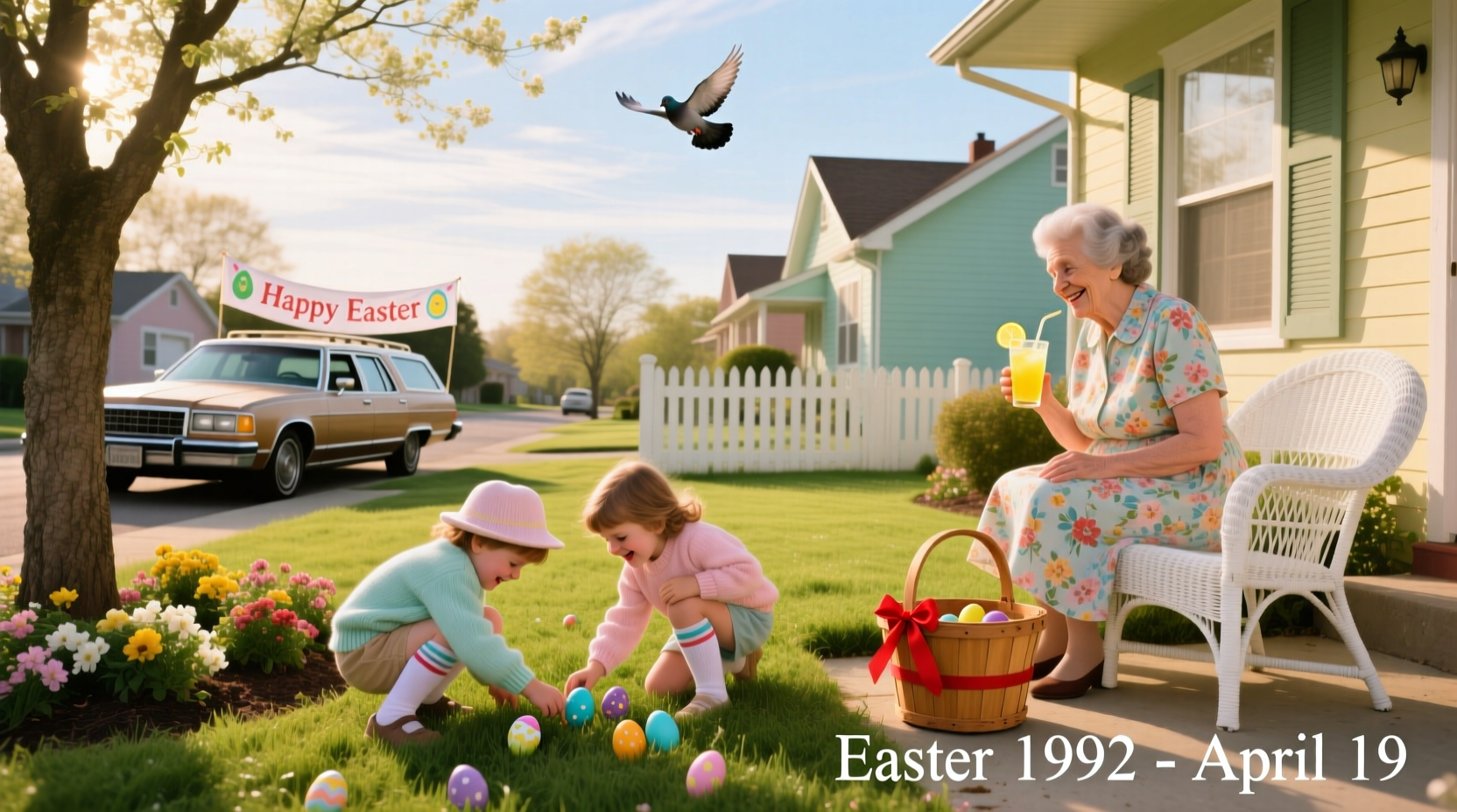Easter in 1992 Was on April 19