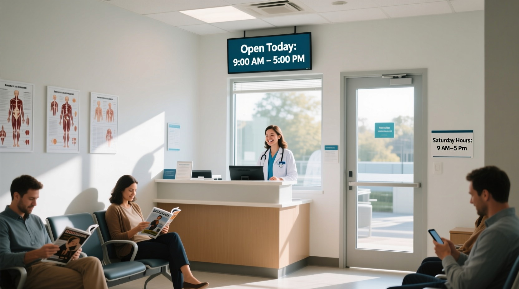 is the doctors open on saturday