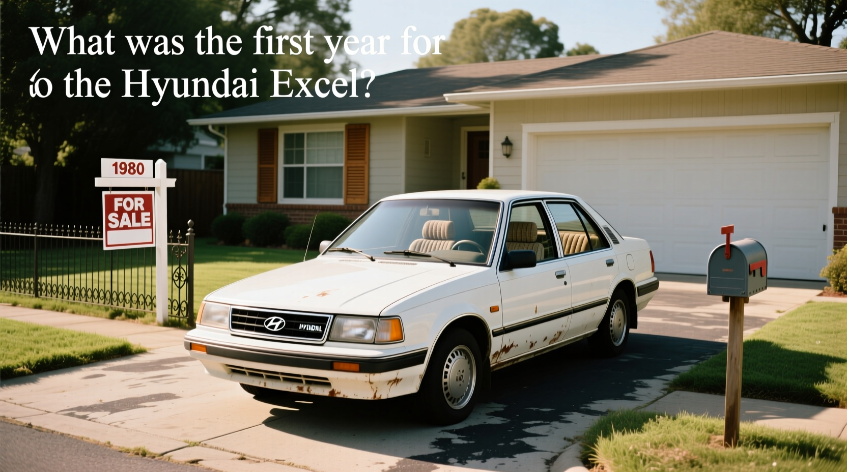1989 Hyundai Excel Hatchback Guide