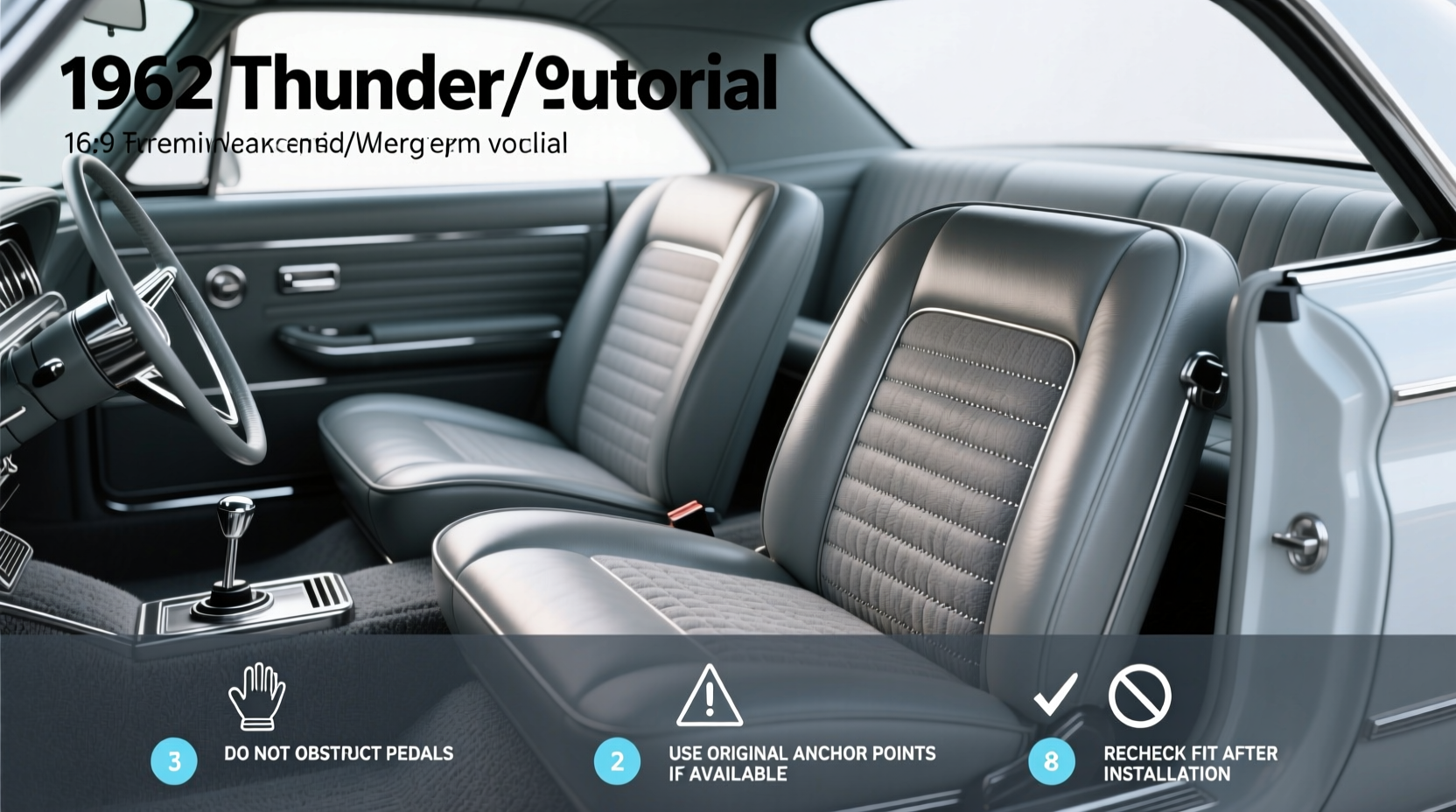 1962 thunderbird seat covers