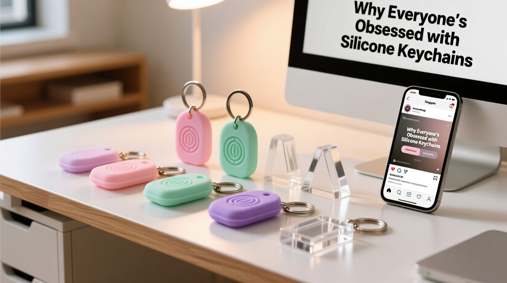 Silicone Vs Acrylic Keychains Why Is Everyone Suddenly Obsessed With