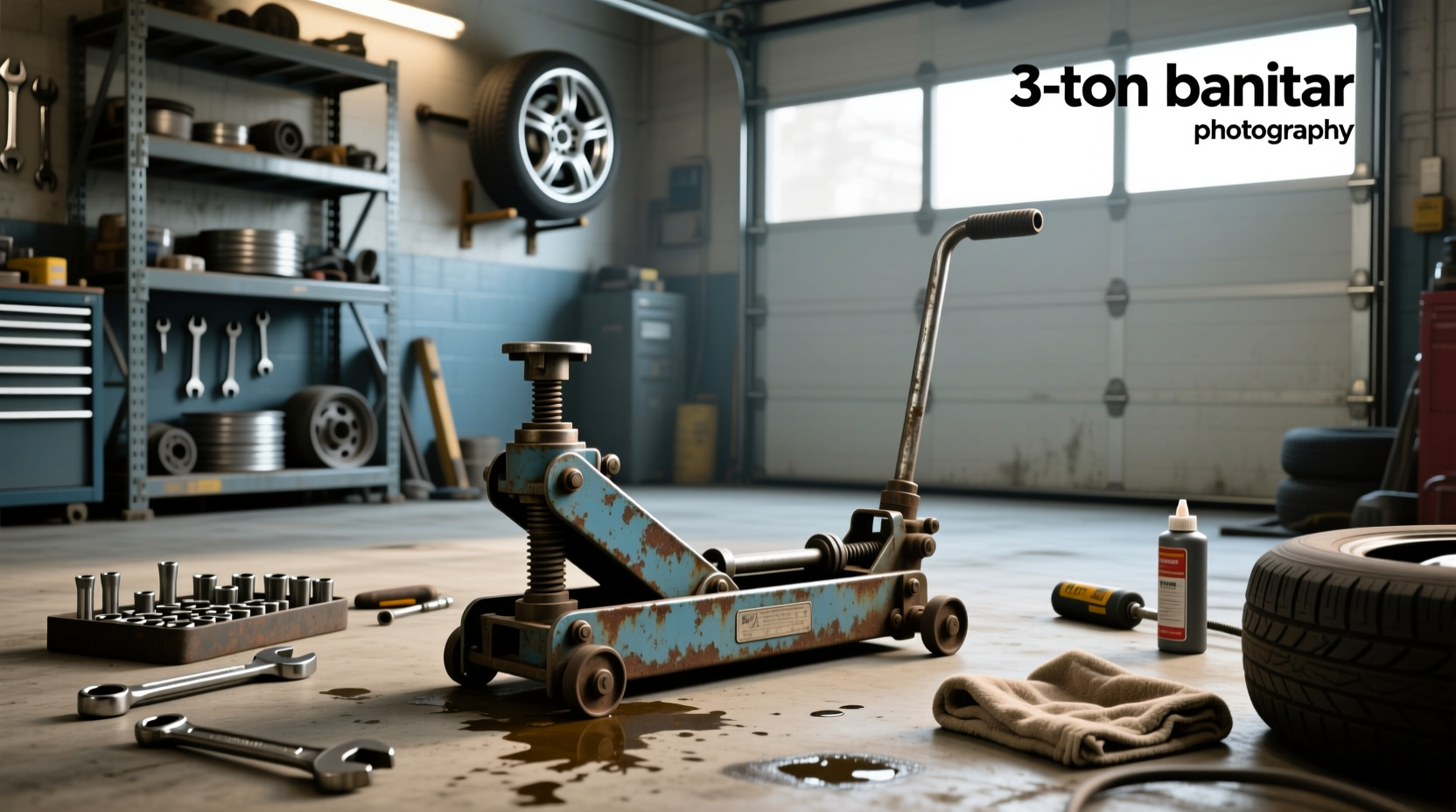 Can a used floor jack 3 ton be trusted for car maintenance?