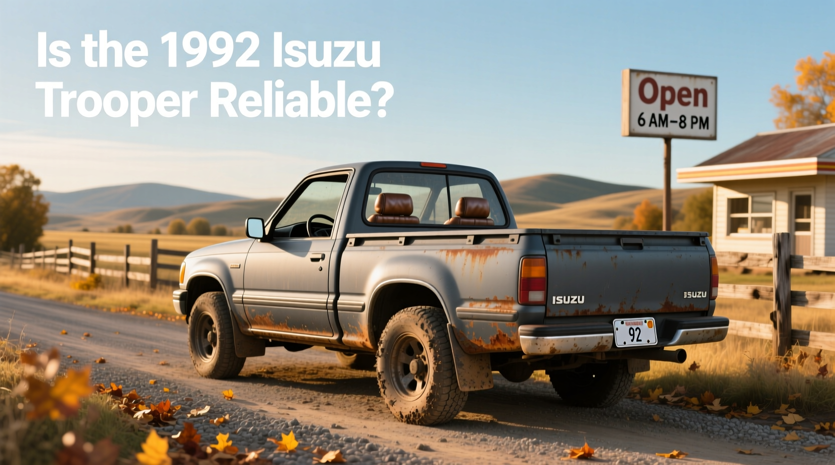 1992 isuzu trooper reliability buying guide