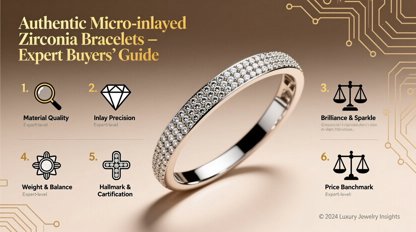 how to spot authentic micro inlaid zirconia bracelets a detailed buyers guide