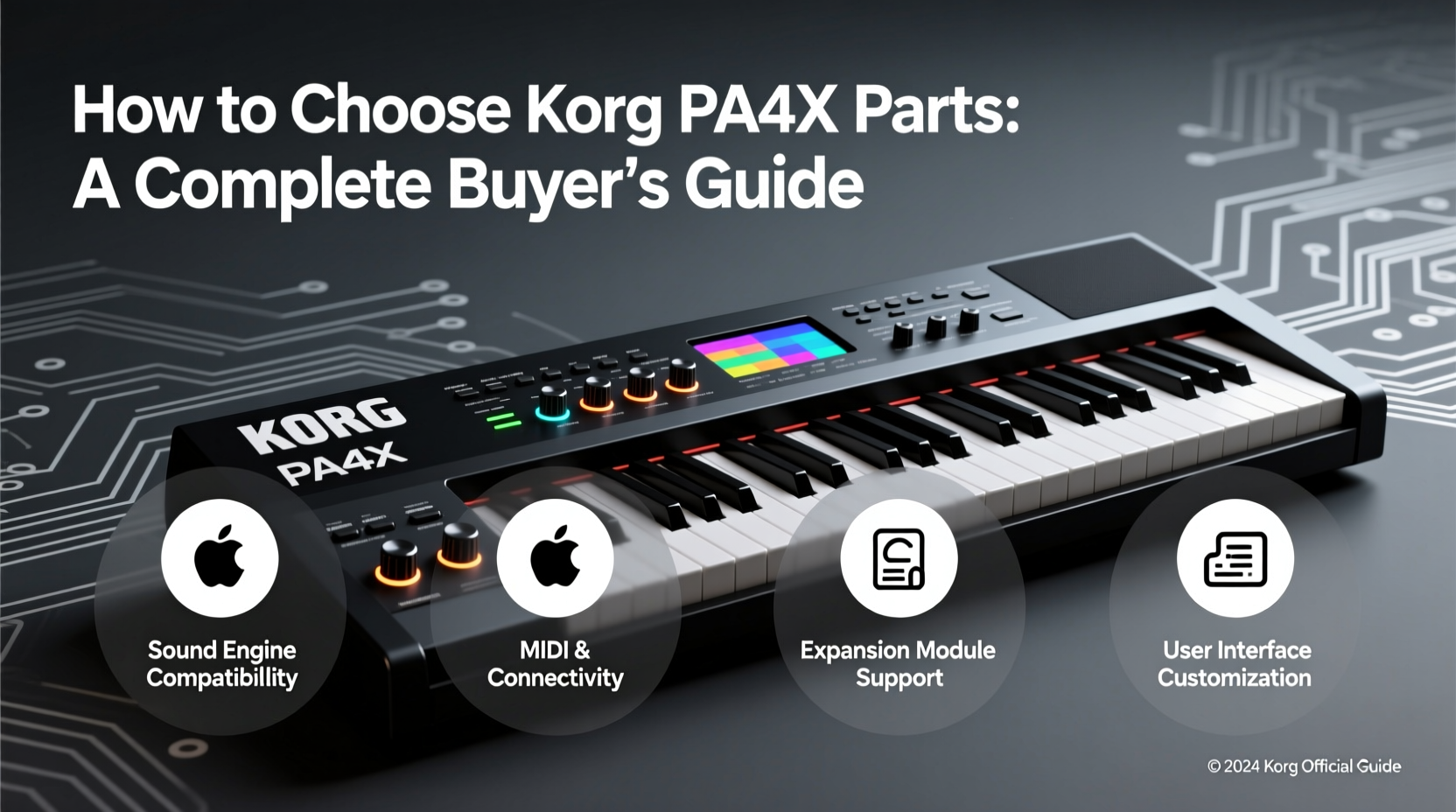 korg pa4x parts