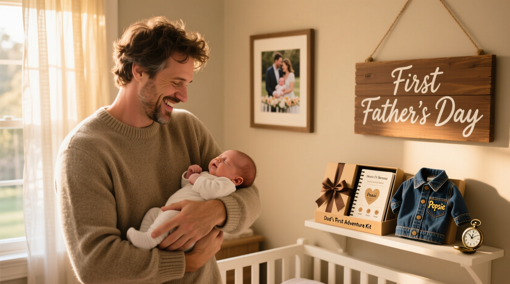 first fathers day gift ideas to celebrate new dads