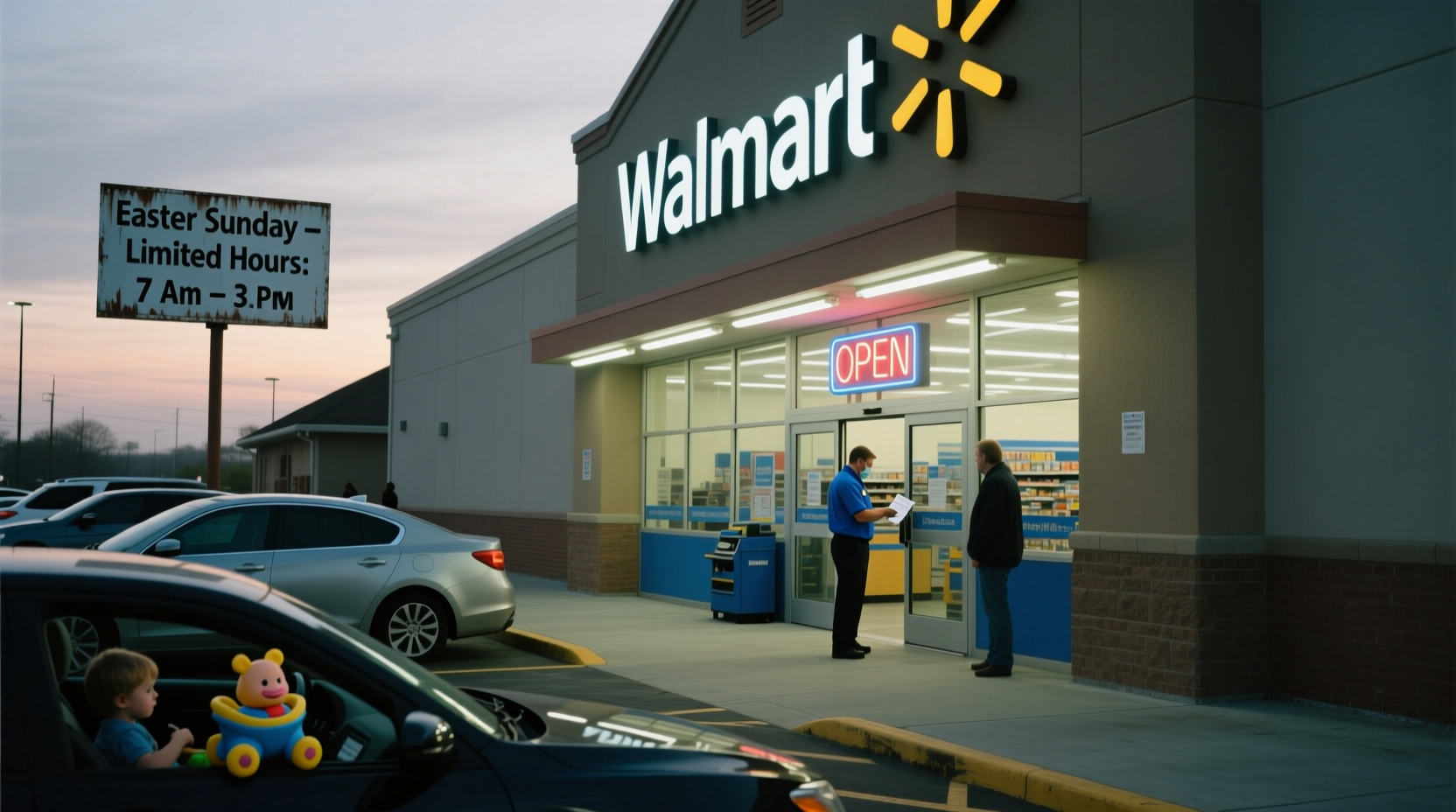 is walmart open easter sunday 2020