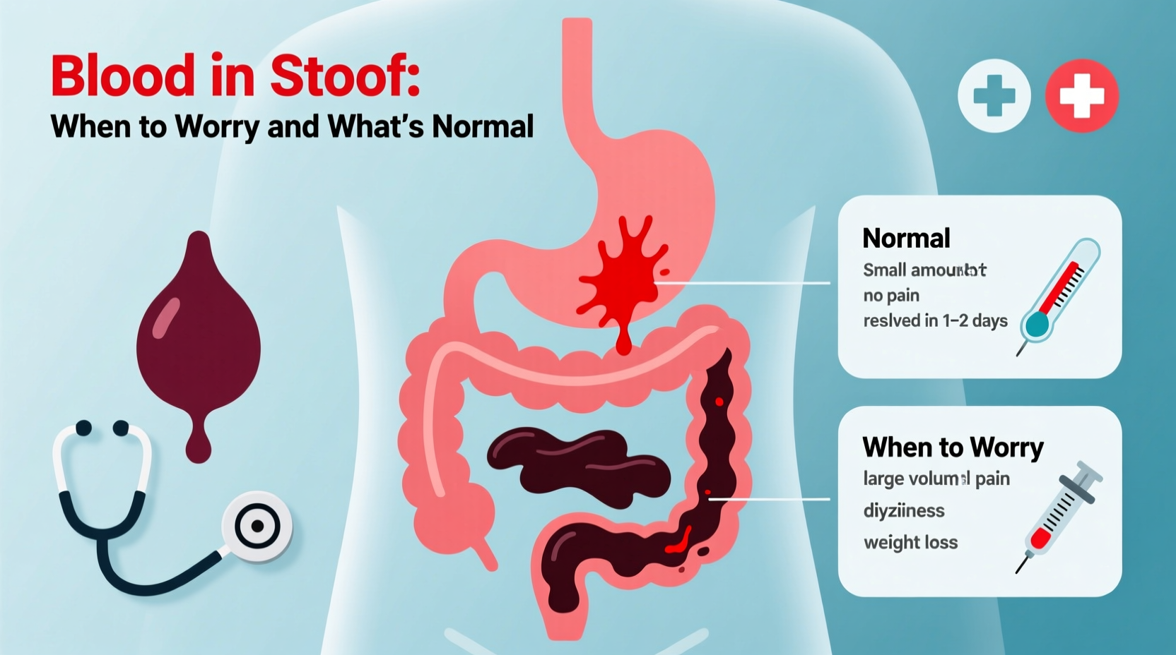 blood in stool causes when to worry and whats normal 5
