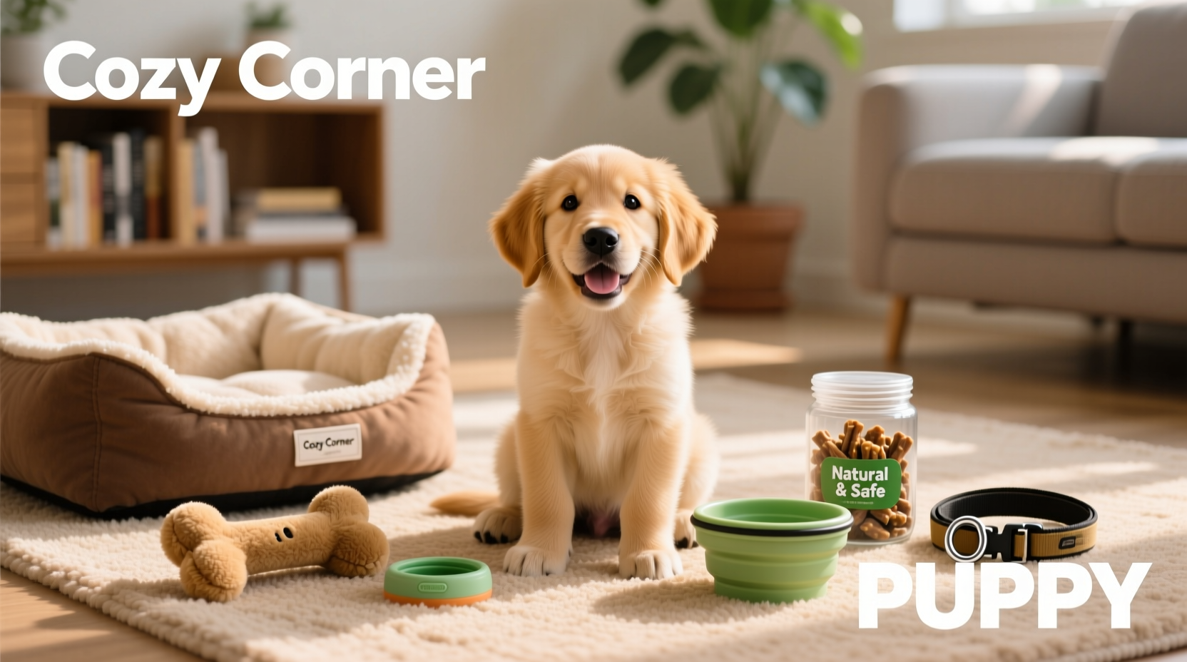 affordable puppy essentials and accessories to support your new friend