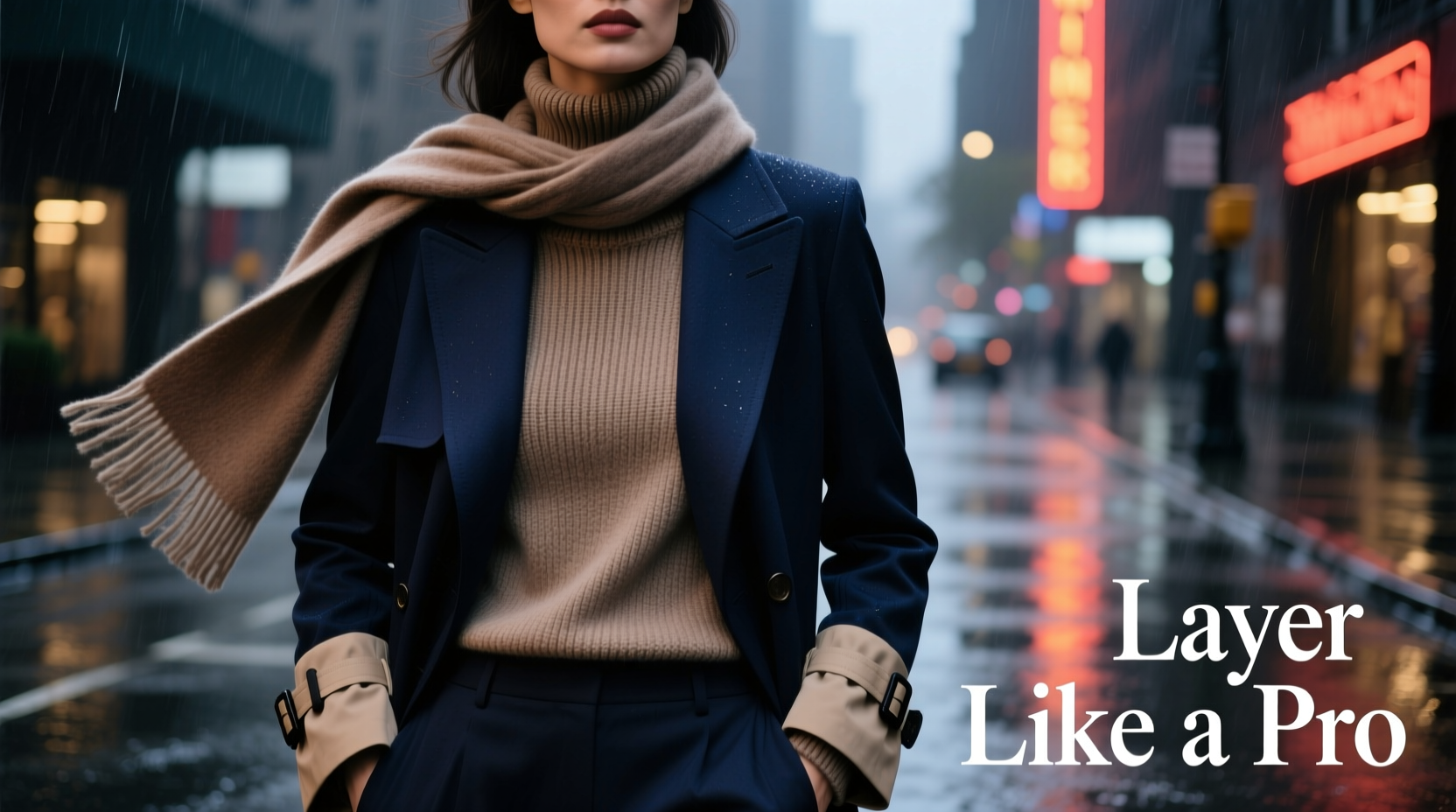 expert tips for layering a blazer in cold weather without sacrificing style