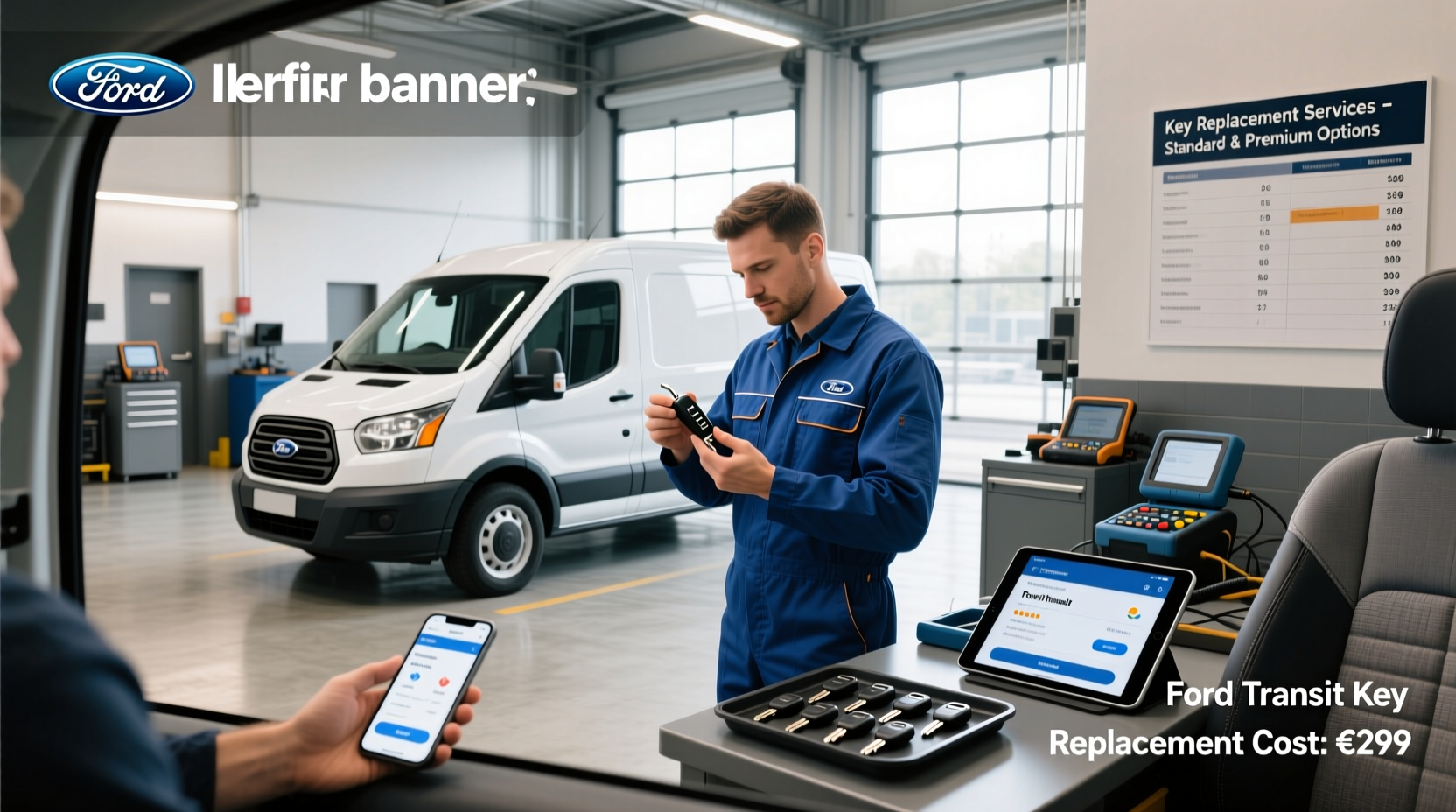 How Much Does a Ford Transit Key Replacement Cost?