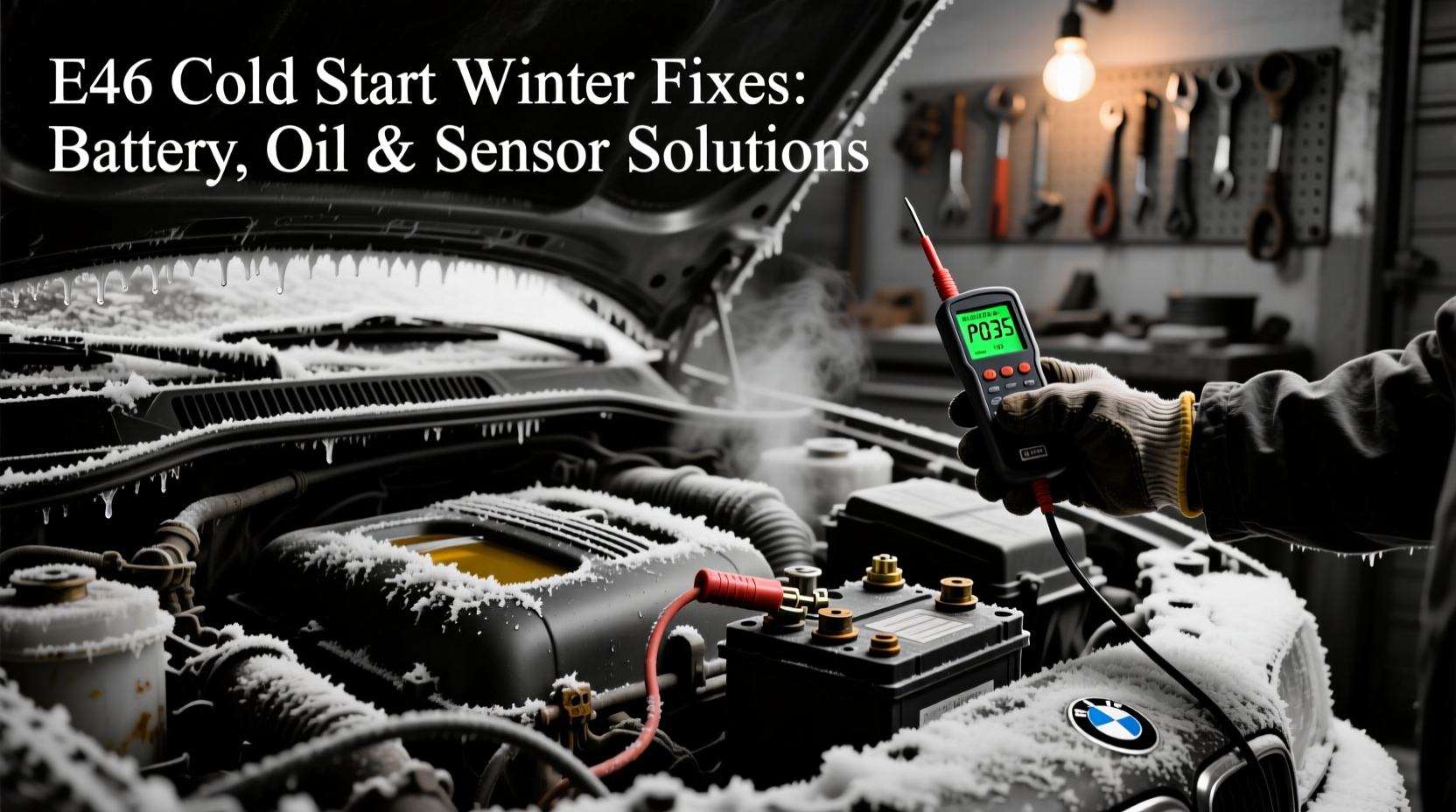 e46 cold start winter