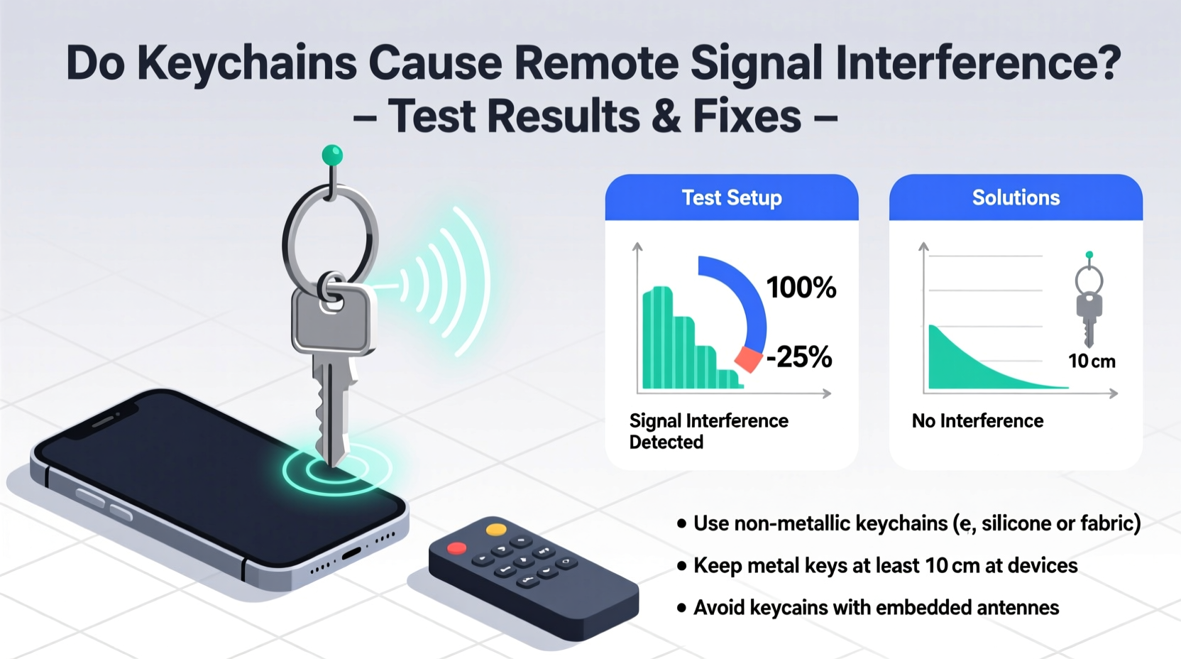 keychain signal interference test