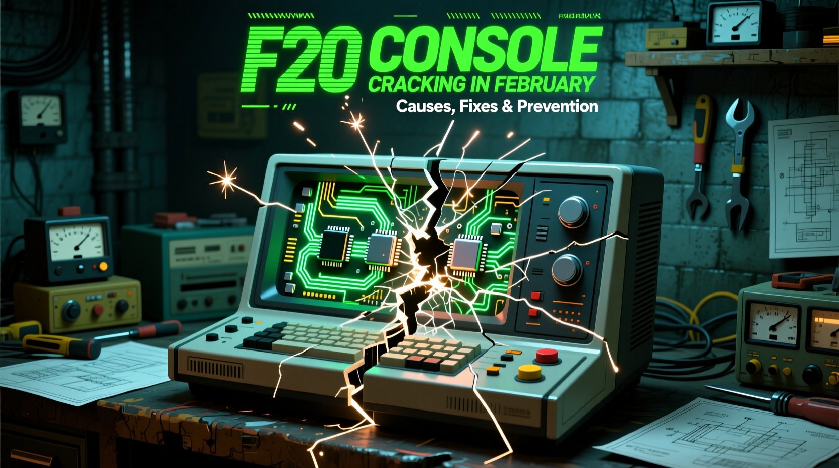 f20 console cracking february