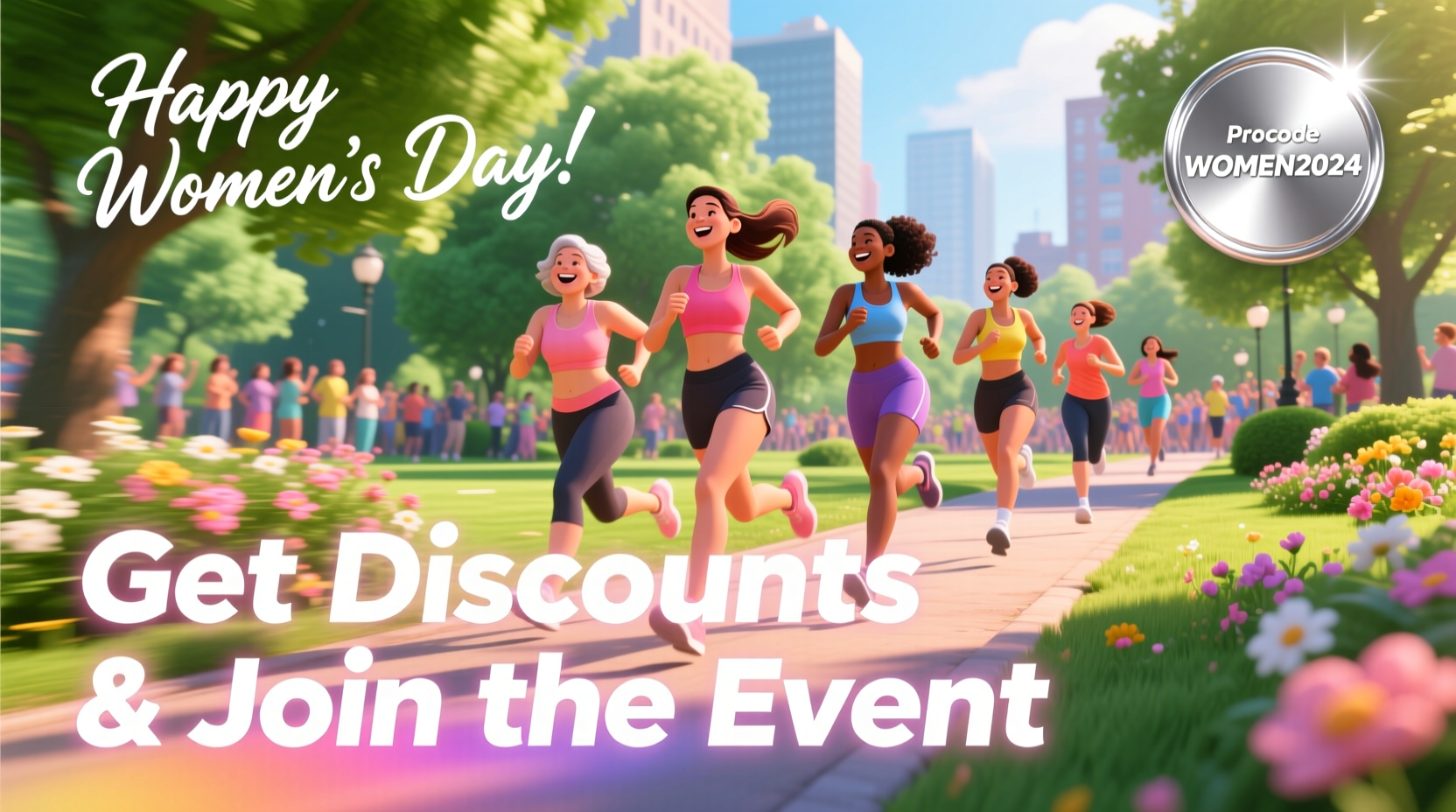 womens day fun run promo code