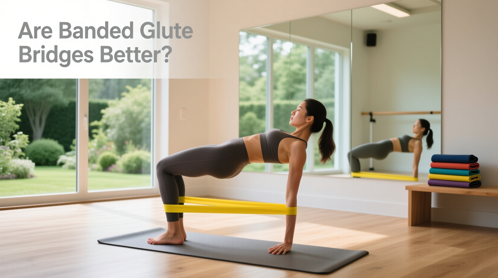banded glute bridges better for you 
