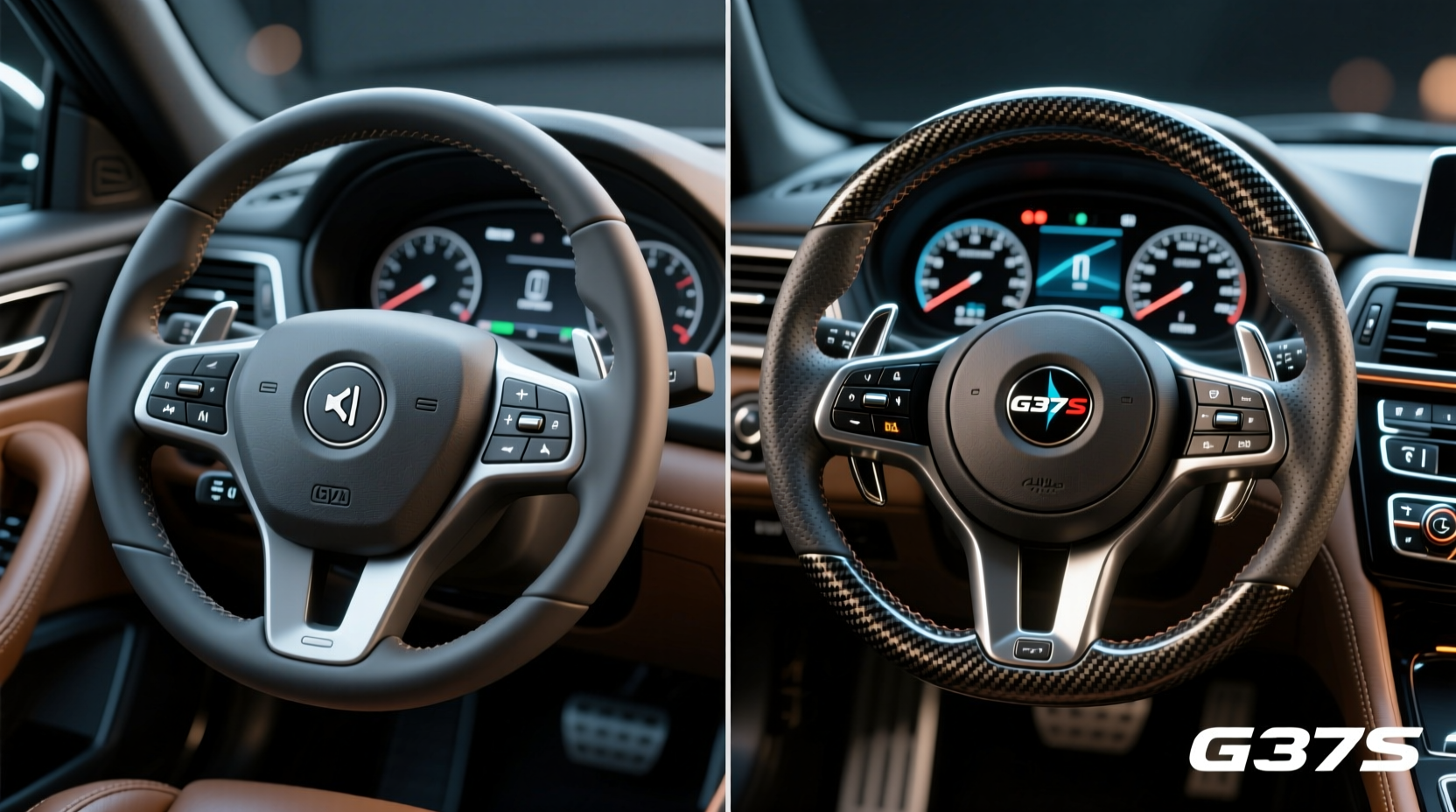 g37 vs g37s steering wheel controls