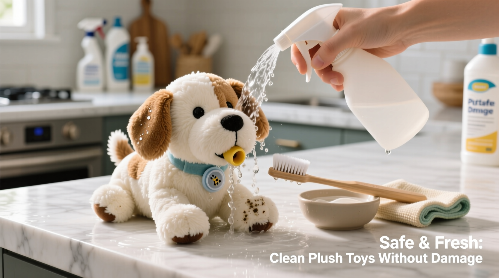 effective methods to safely clean plush dog toys with squeakers and keep them fresh