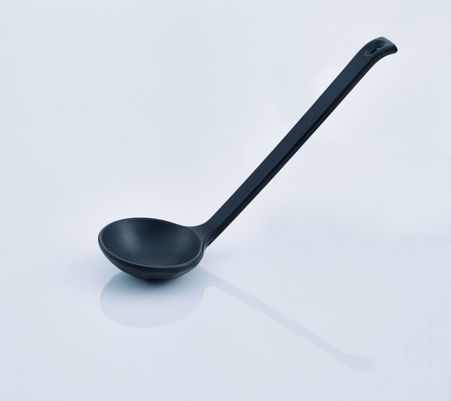 Japanese Melamine Wonton Soba Rice Pho Ramen Noodle Soup Spoons,  Chinese Asian Soup Spoons, Matte Black
