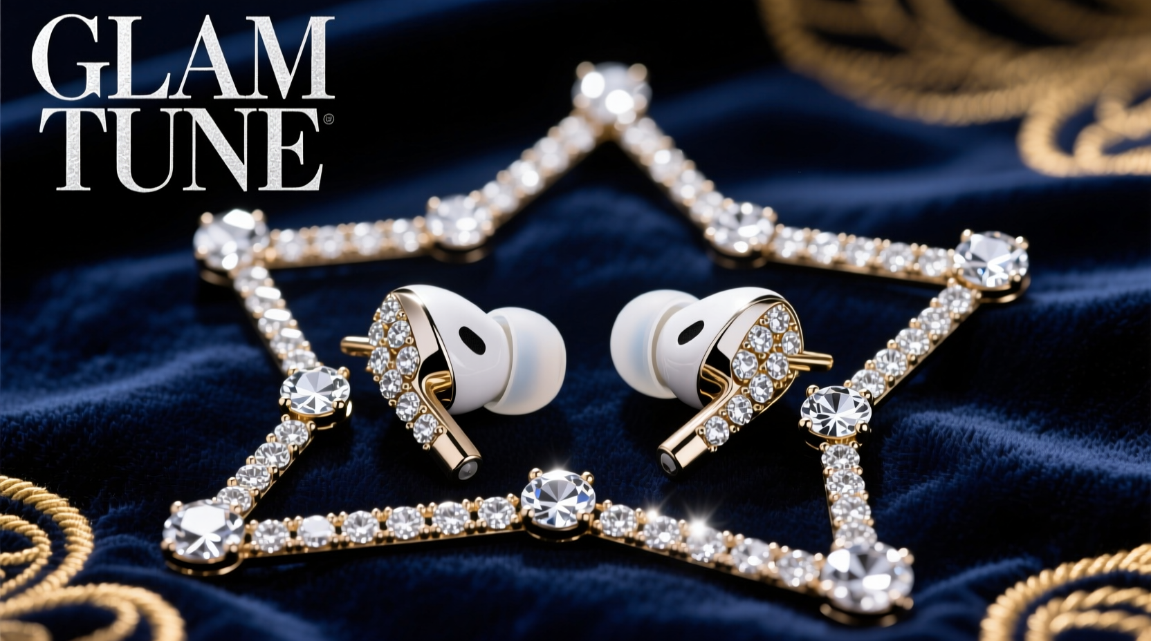 creative ways to style clip on earbuds with rhinestone accessories for a sparkling look