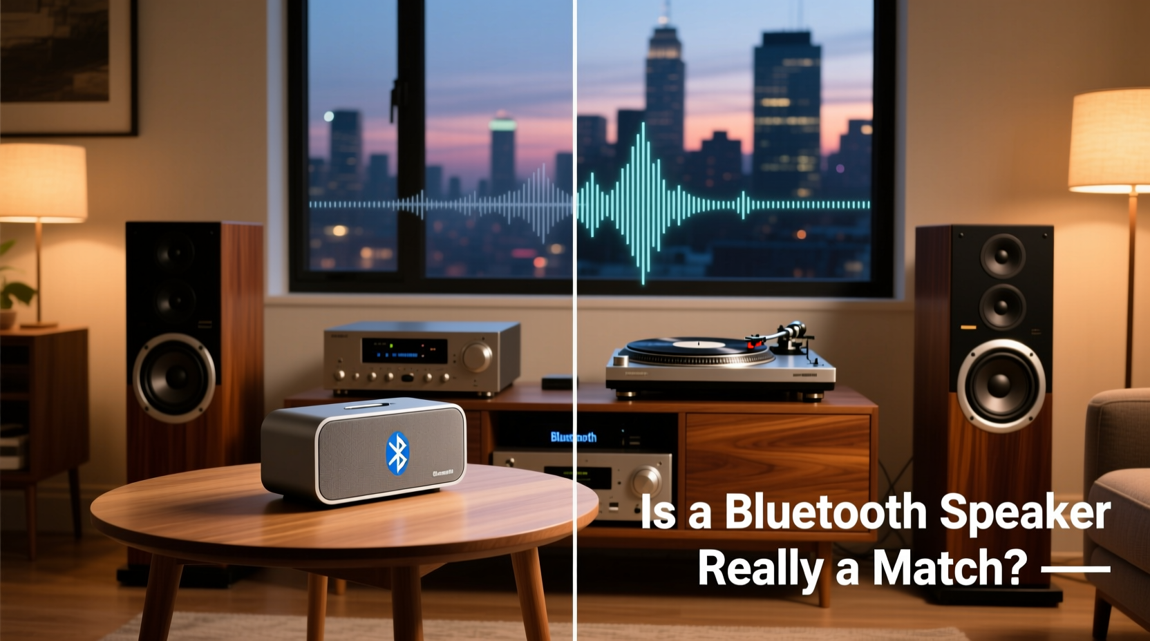 is a bluetooth speaker really a match for a full home stereo system what are you losing