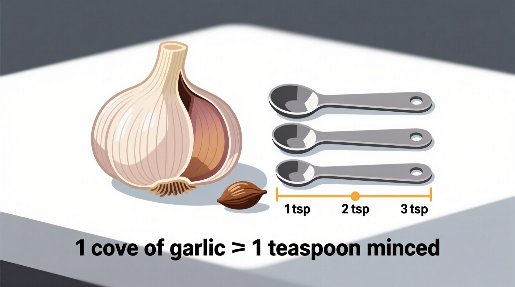 How Many Teaspoons in One Garlic Clove: Exact Conversion