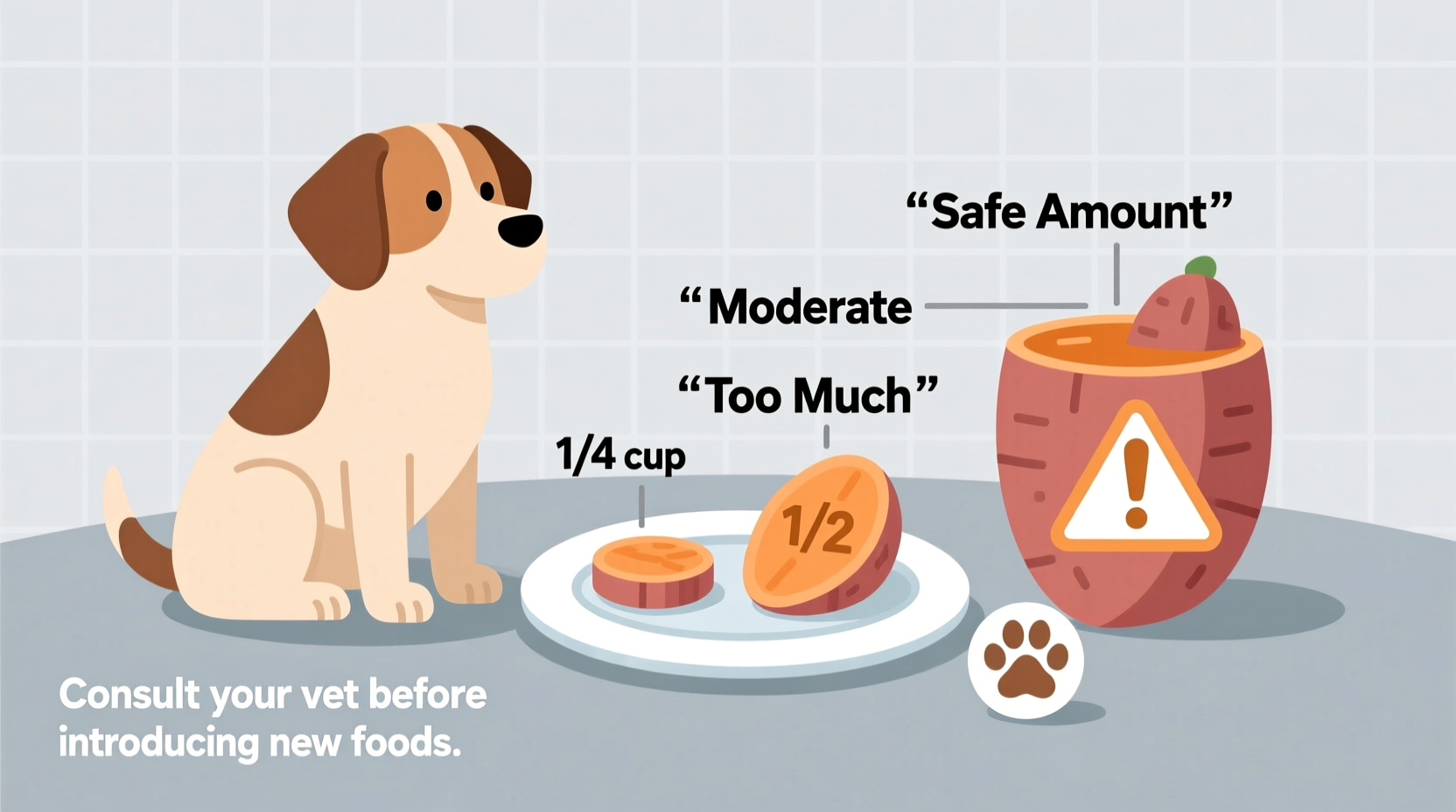 How Much Sweet Potato Can a Dog Eat: Safe Portions Revealed