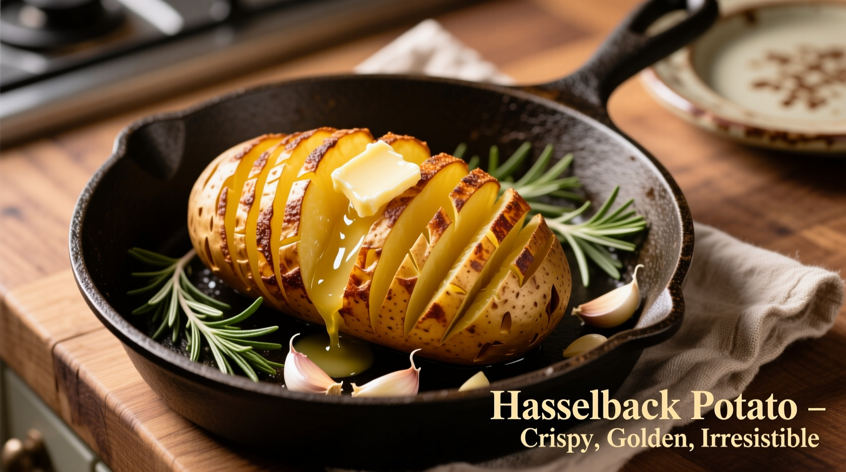 hasselback potato
