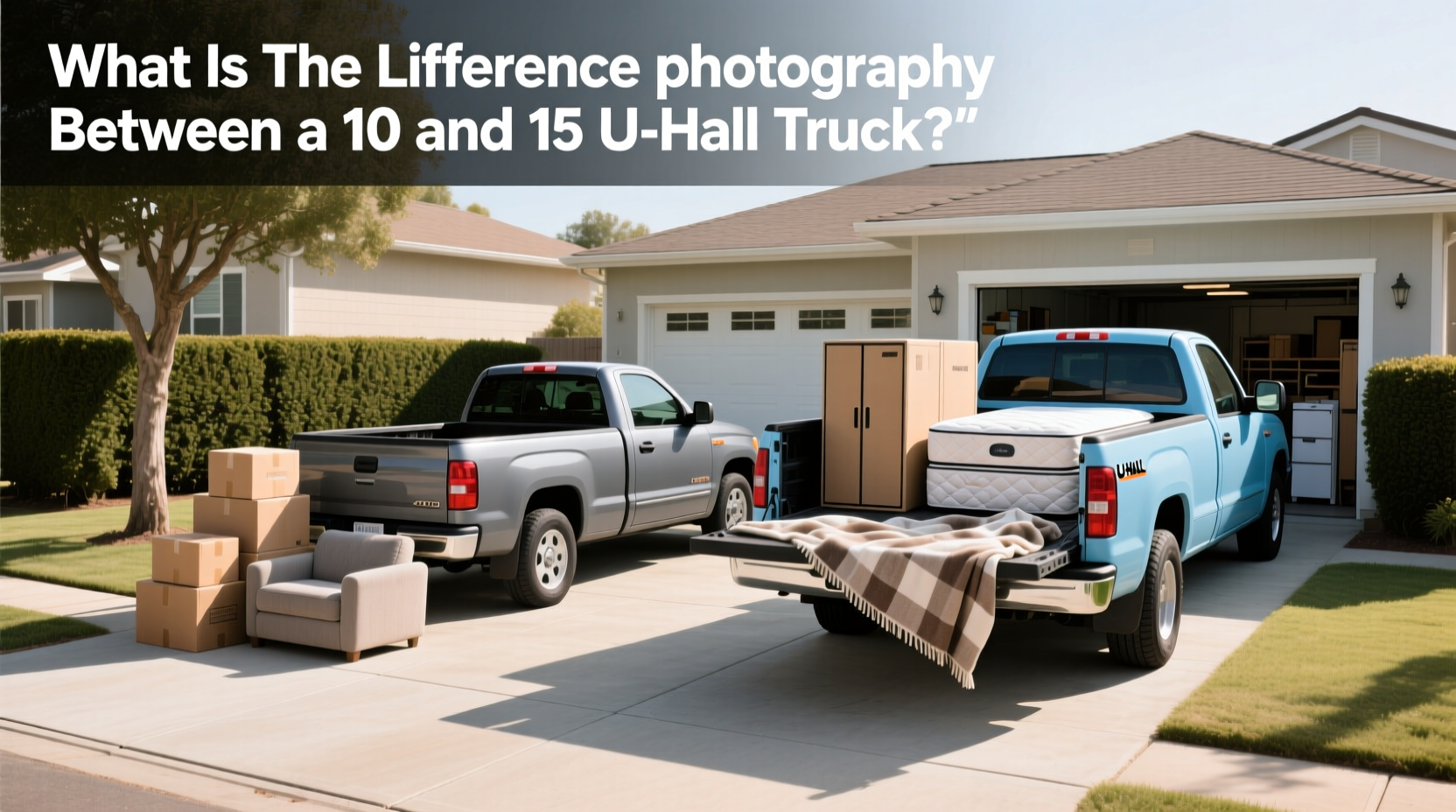 10 vs 15 ft u haul which truck fits your move 
