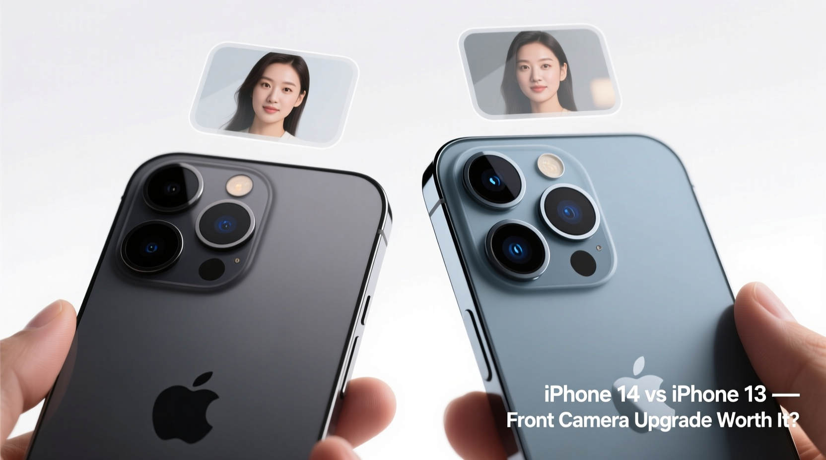 iphone 14 vs 13 front camera is the upgrade really worth it for selfies