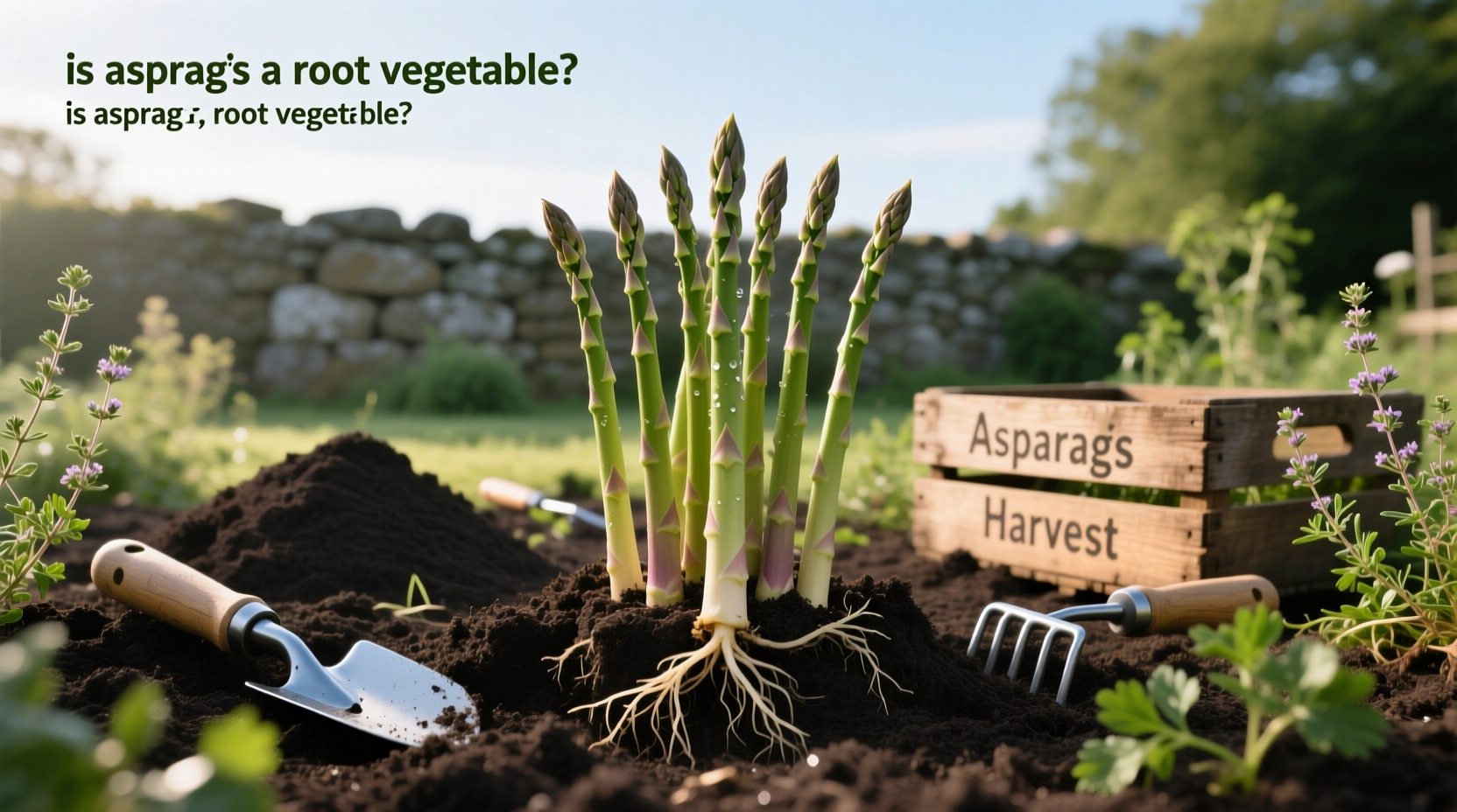 is asparagus a root vegetable clarified